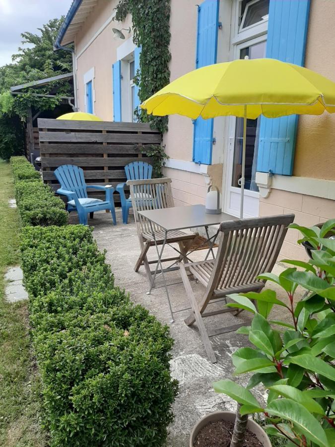 Appartements D'Hotes La Foulonnerie Mios Buitenkant foto